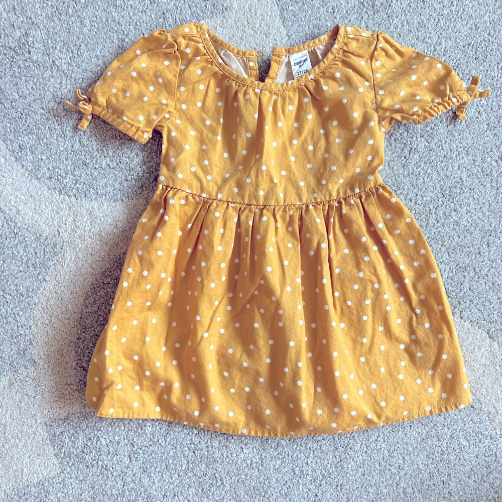 Yellow Polka Dot Dress